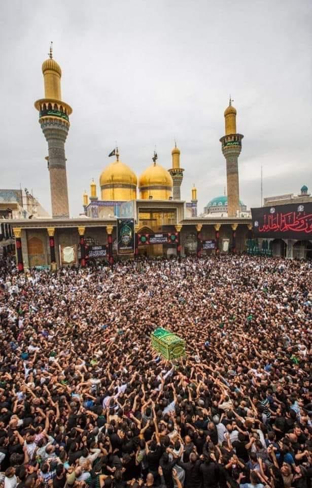 SadreiaAl's tweet photo. #عاجل
- تعلن الأمانة العامة للعتبة الكاظمية المقدسة ان عدد الزائرين الوافدين للعتبة المقدسة قارب اكثر 12مليون زائر ... https://t.co/1s2fouG8OD