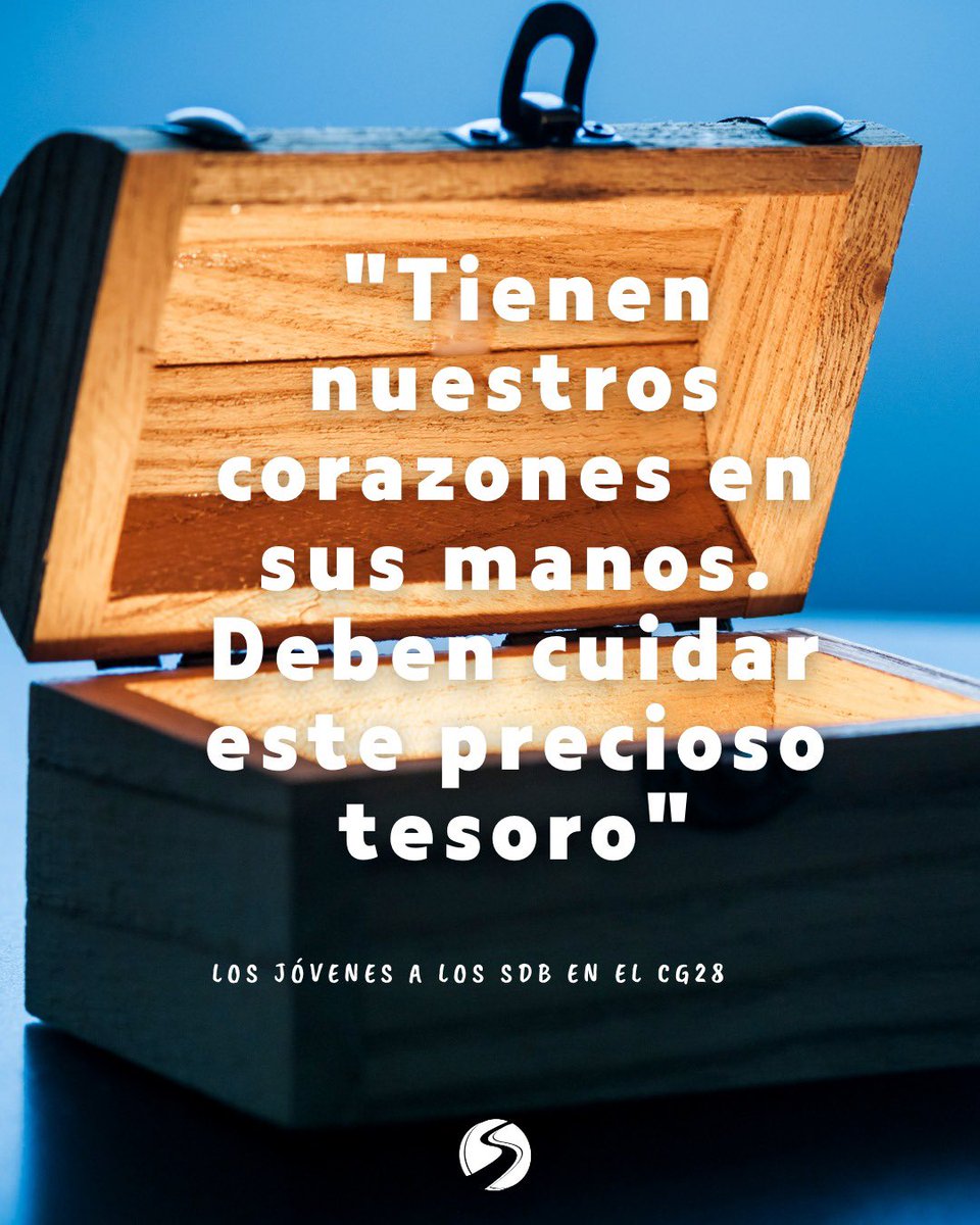 salesianosuy's tweet photo. "Tienen nuestros corazones en sus manos. Deben cuidar este precioso tesoro": los jóvenes en el #CG28

#BuenViernes🙌

#crecerdesdeadentro #salesianos #DonBosco #Uruguay https://t.co/aFgELRAyRg