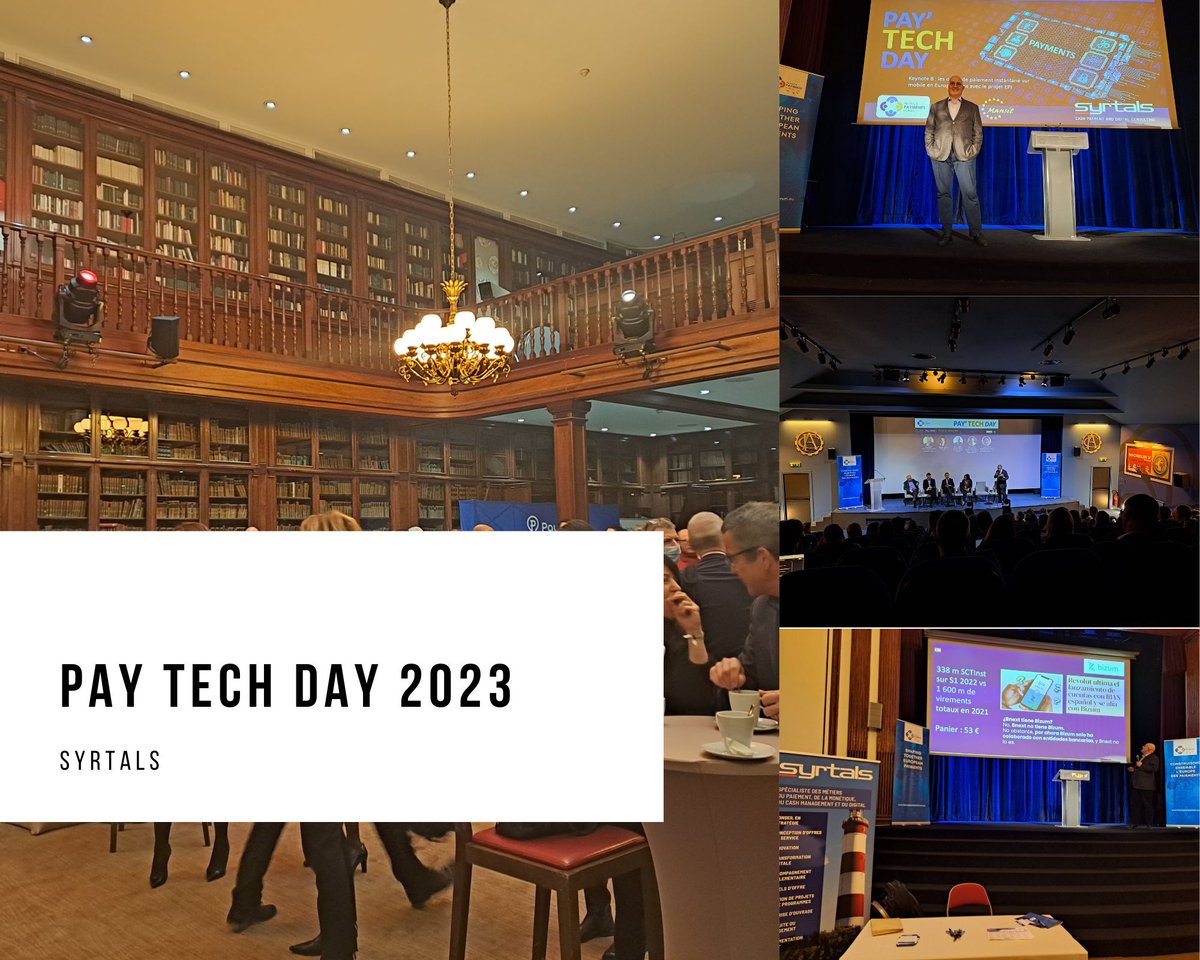 Merci <a href="/FRANCEPAYMTSFOR/">FRANCE PAYMENTS FORUM</a> pour la qualité du contenu des tables rondes et des keynotes du #PaytechDay 2023 !