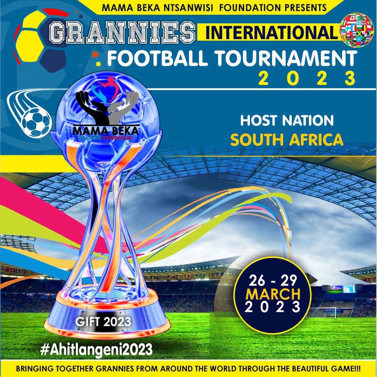 ⚽️ 13 Footeuses à Tout âge seront au Grannies International Football Tournament en Afrique du Sud.
Nous apporterons du matériel pour les grannies soccer locales.
Aidez nous en achetant le maillot supportrice ou en faisant un don
footeuses-a-tout-age.fr/collect/descri…
footeuses-a-tout-age.fr/collect/descri…