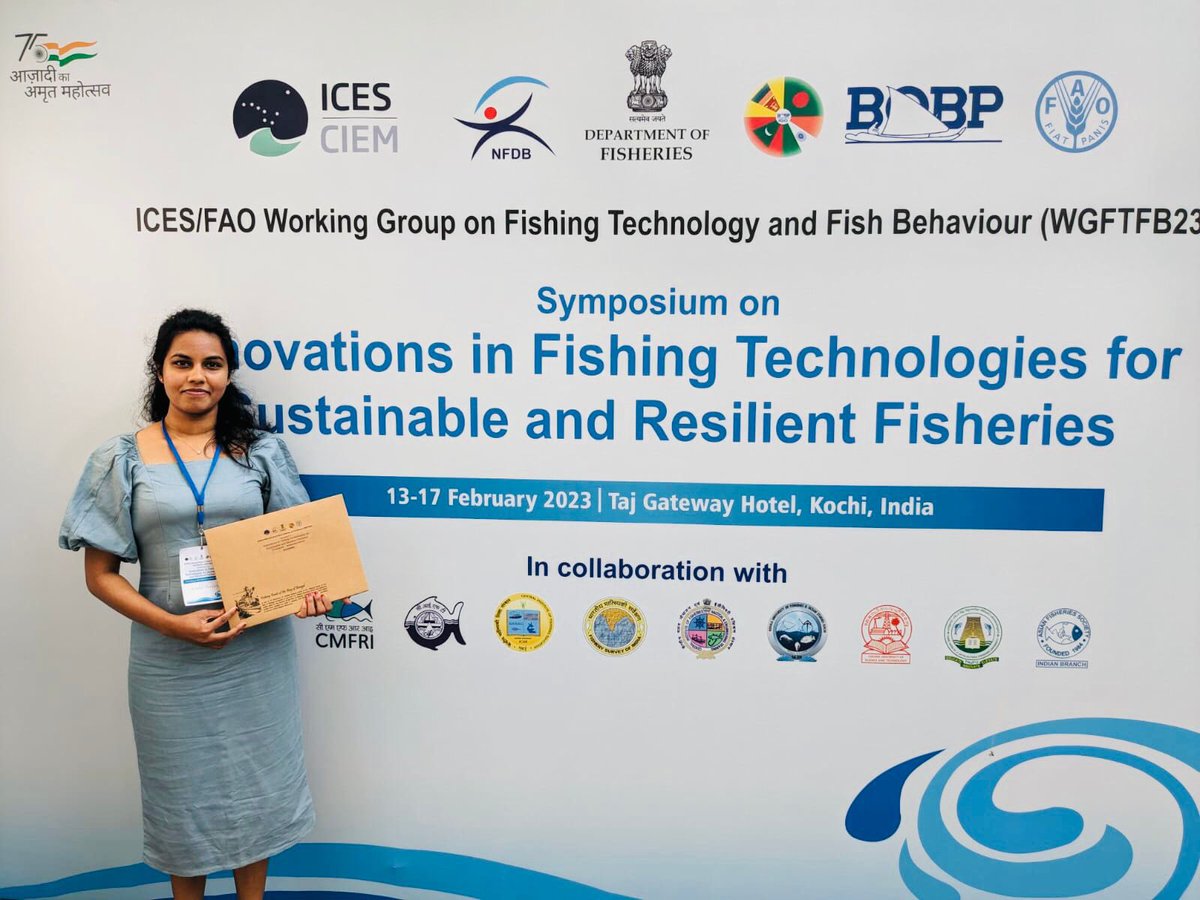 Congratulations to @LasuniGodage for the best poster presentation of the @FAO @ICES workshop on satellite tracking technology use for Sri Lankan vessels @Marine_Science
