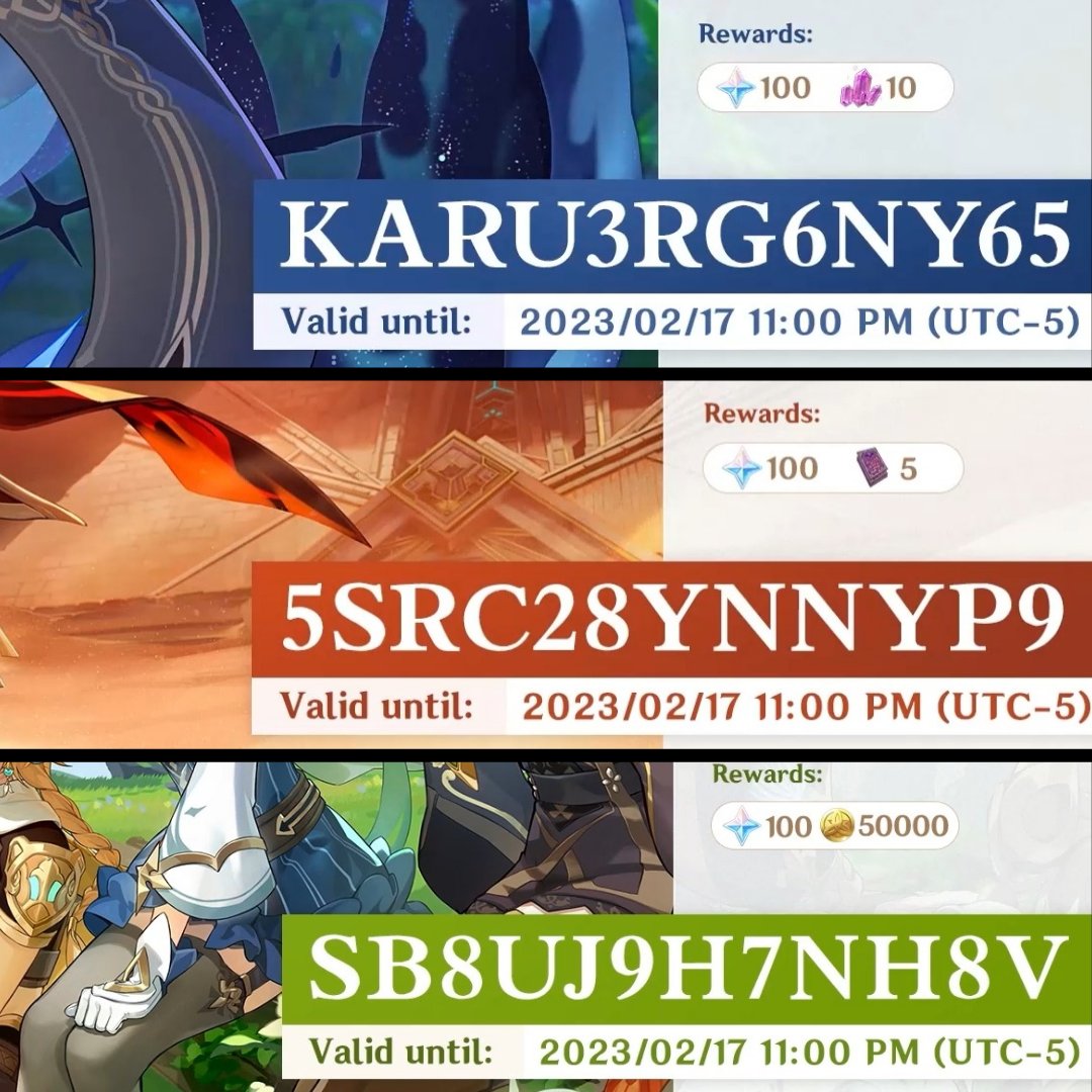 Red Kazuha on Twitter "Version 3.5 Special Program Redeem code 1