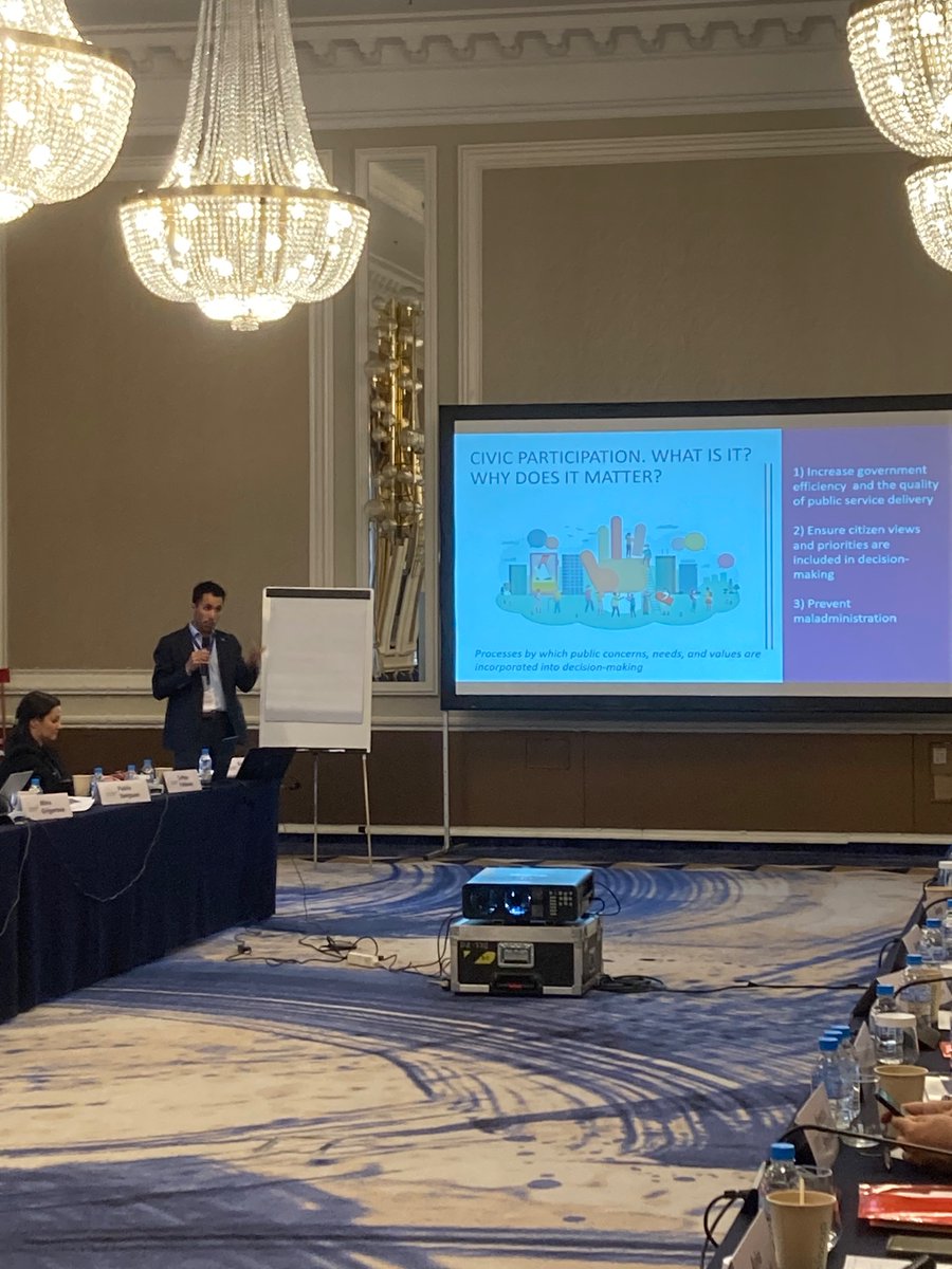 GrahamHScott's tweet photo. @Eguiar from @IRIglobal discusses why transparency in #Bulgaria without citizen participation cannot solve #corruption. https://t.co/VQGgqs9Xvt