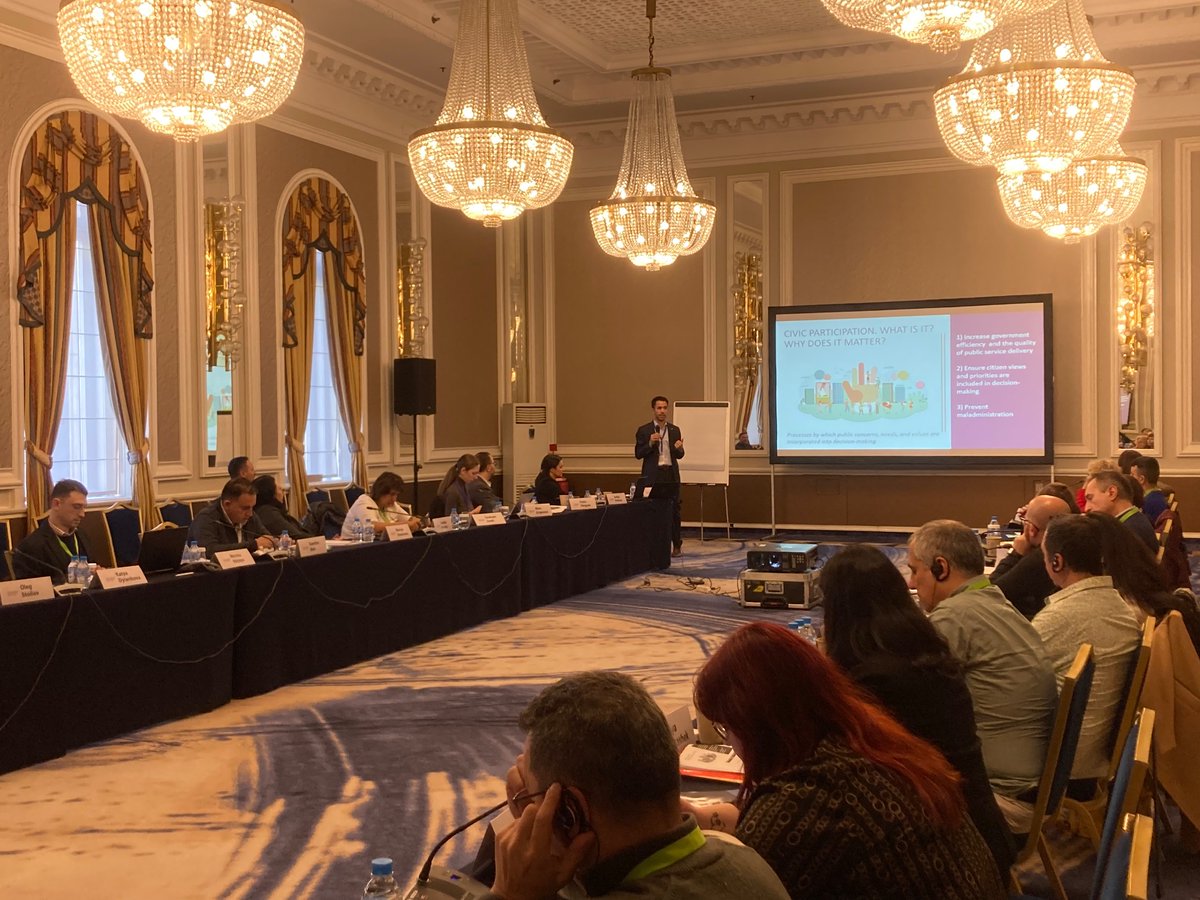 GrahamHScott's tweet photo. @Eguiar from @IRIglobal discusses why transparency in #Bulgaria without citizen participation cannot solve #corruption. https://t.co/VQGgqs9Xvt