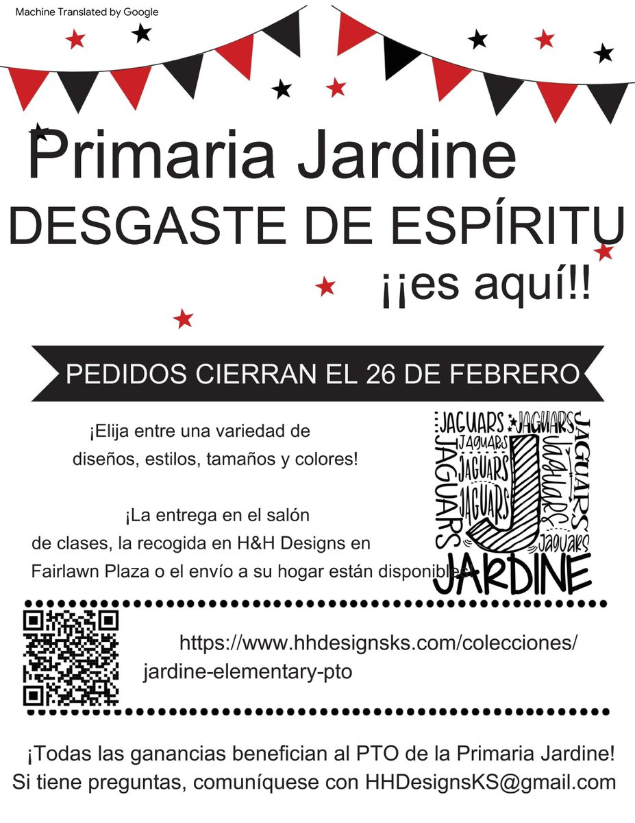 The Spirit Wear Store is back and has added more desgns. Orders are due February 26th!