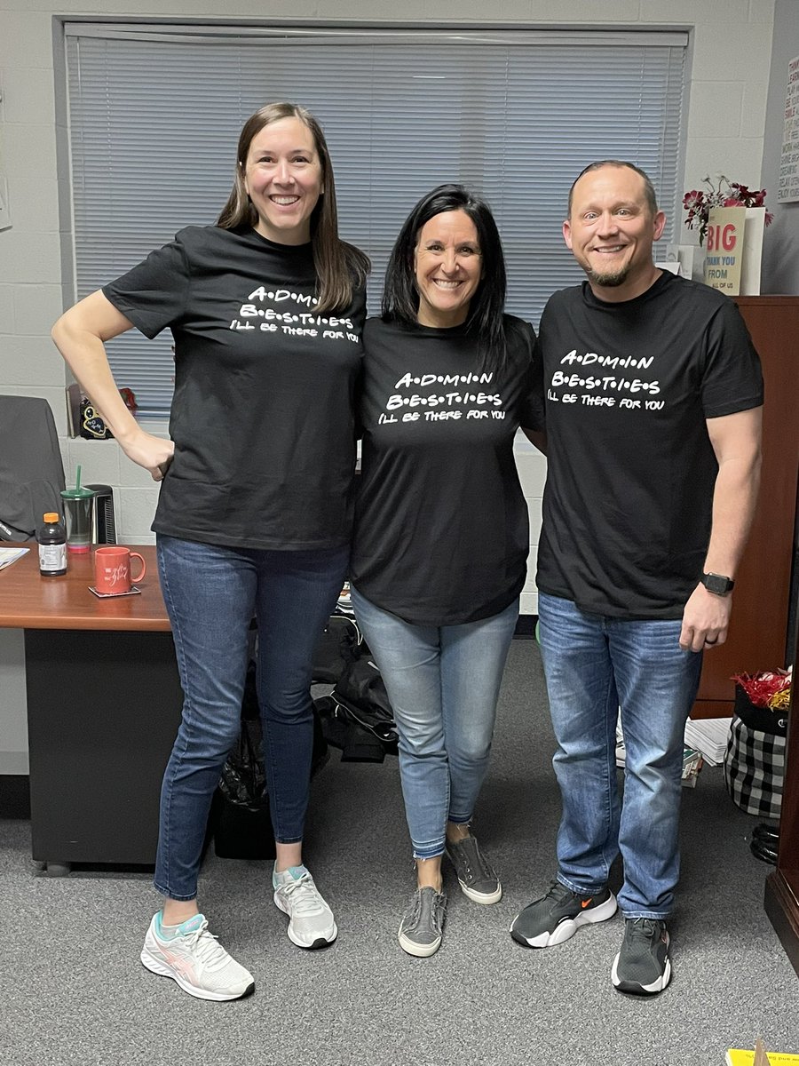 ReiterFoster's tweet photo. Friendship Friday with the best two admin in town! @tbutch03 @marussell81 https://t.co/Y3vrr1G43d