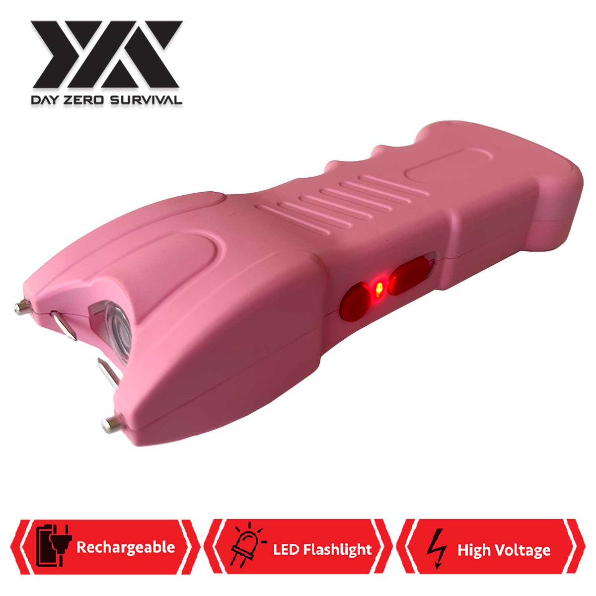 25 Million Volts Stun Gun Rechargeable with LED Flashlight Pink

Price: 8.95$
wholesaleblades.com/25-million-vol…

#stunguns #guns #selfdefense #salegun