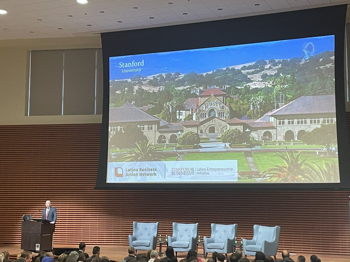 erickeisaac's tweet photo. Celebrating entrepreneurship at the 2023 State of Latino Entrepreneurship (SOLE) Summit in Palo Alto, CA, presented by @LBANstrong in partnership with @StanfordGSB 

Remarkable research on Latino entrepreneurship. Report: https://t.co/eU8FXqn2pF https://t.co/IdHVOjJxNk