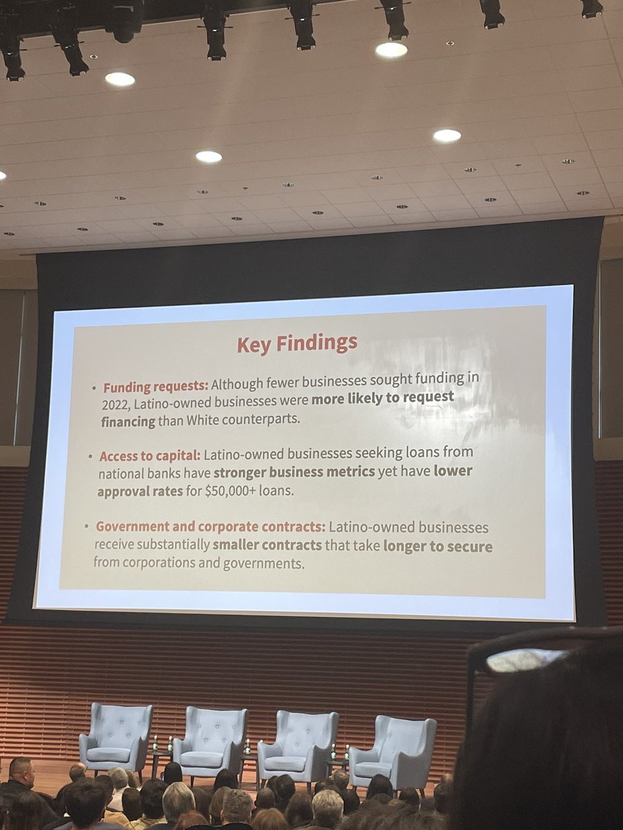 erickeisaac's tweet photo. Celebrating entrepreneurship at the 2023 State of Latino Entrepreneurship (SOLE) Summit in Palo Alto, CA, presented by @LBANstrong in partnership with @StanfordGSB 

Remarkable research on Latino entrepreneurship. Report: https://t.co/eU8FXqn2pF https://t.co/IdHVOjJxNk