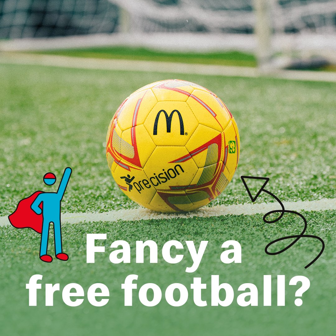McDonald’s Fun Football tweet media