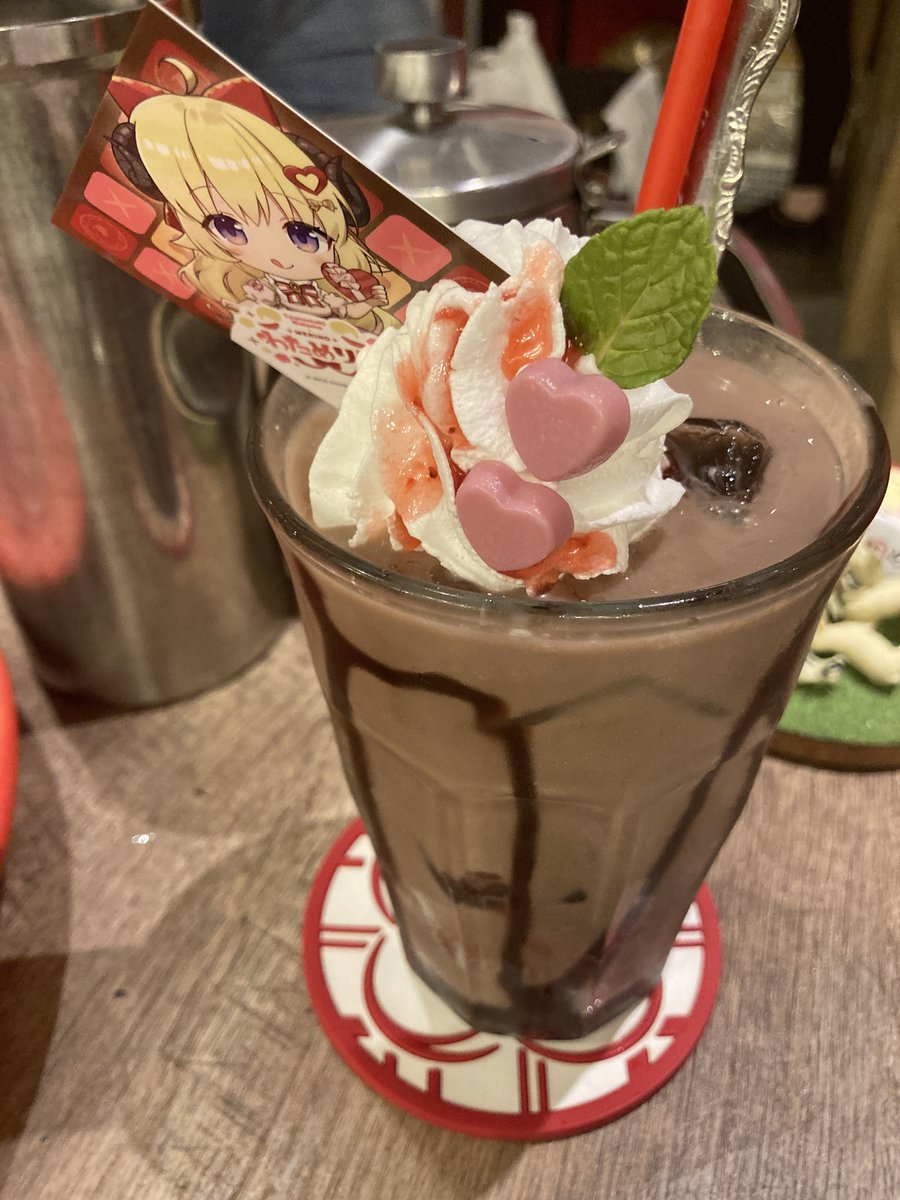 角巻わため 「#わためり乃わためりのおいしかった…これは良コラボ! 」|ぴーえふわい（pfy）のイラスト