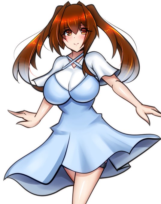 うちの子ましろちゃんを描きました。
現行の大学生ではなく、リマスター的な高校生時代のイメージ。 