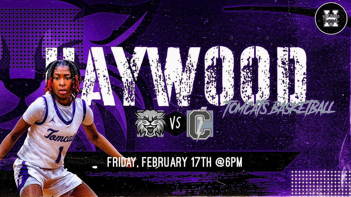 haywoodtomcats's tweet photo. 🏀 | District 14AAA Girls Basketball Semifinals: 
⚙️ | (4)Haywood 🆚 (1)Covington
⚙️ | (2)Munford 🆚 (3)Ripley
📆 | Friday, 2-17-23
⏰ | 6/7:30PM
🎟 | https://t.co/vuiL9FppLs
🚥 | EVENT ALERT: Clear bags policy. 
📍 | Brownsville, TN https://t.co/s7wOAMArlk