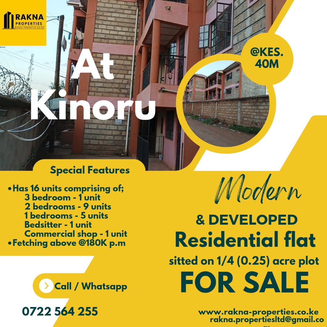 RaphaelMutua07's tweet photo. #RealEstateAgency
#RealEstateInvesting
#MeruPrimePropertyForSale
#ViableInvestment #RaknaProperties #RaknaKenya

For more information &amp; viewing arrangements;
Call/Whatsapp RAKNA Properties LTD via 0722 564255 | 0780-564-22 rakna.propertiesltd@gmail.com
https://t.co/P8O6ytOKV9 https://t.co/uNLb3RdwyU