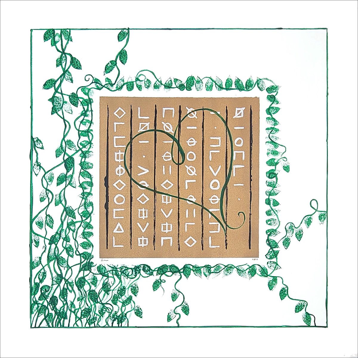 Intrecciata
January 2023
acrylic on canvas
Cento Cuori collection
30"W x 30"H (76.2cm x 76.2cm)

Reciprocally
Striving thriving together
Devotedly one

raggio.art/products/intre…

#painter #contemporarypainting #naivepainting #abstractpainting #fingerlakes #like #follow