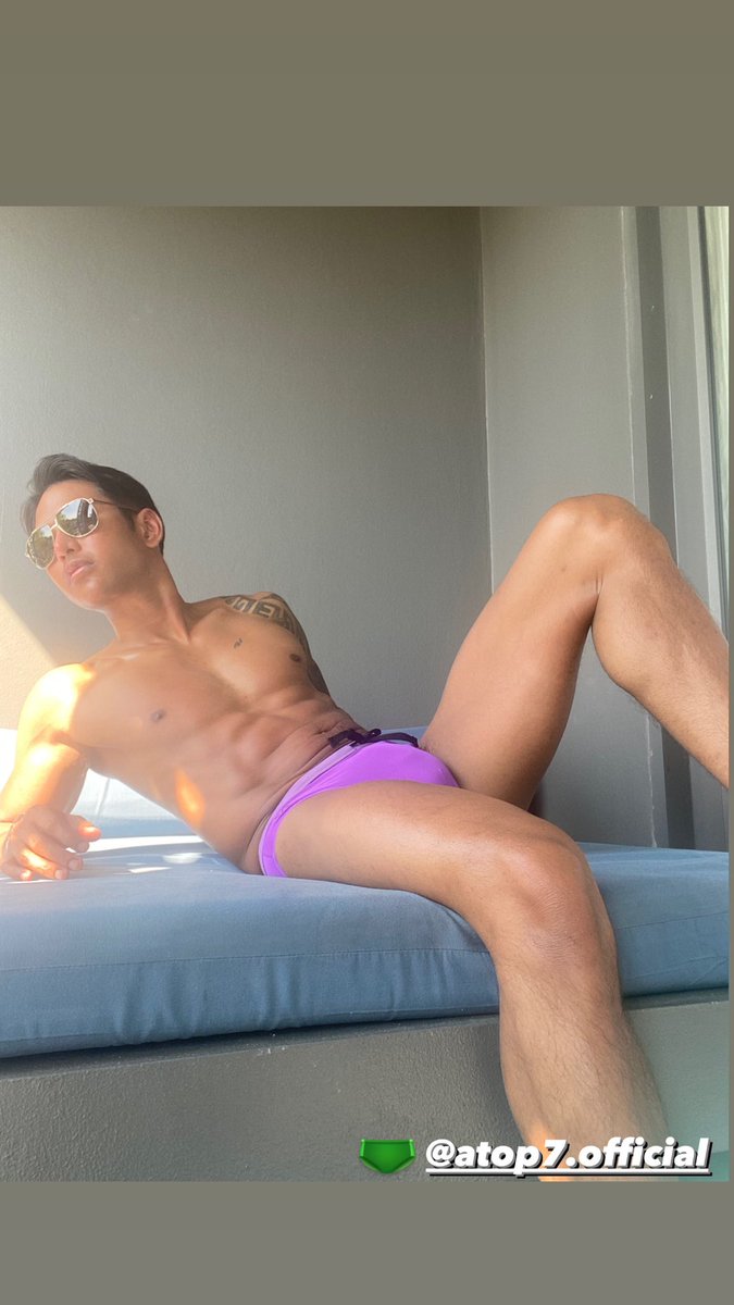 aummwisarut's tweet photo. Swimwear 🩲@atop7wear 990.-
ม่วงยั่วๆ 🍆
#hothunkthailand #hothunk #atop7 #atop7official #musclebangkok #boymodel #fitnessfigure #boybikinilover #thaiguysofficial #thaiguys #swimwear2022 #menswimwear https://t.co/MyOBCP23os