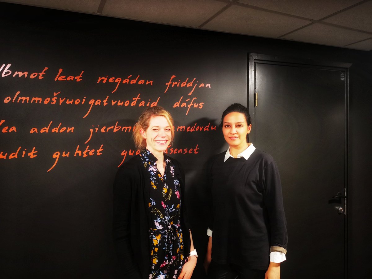 Anjhula's tweet photo. I had the pleasure of visiting our @Amnesty_Norge office in Oslo. I spent time at the The Nobel Prize location with Secretary General @JohnPeder &amp; Chair Thea Westad Schjødt. John &amp; Thea provided a robust overview briefing of the section's great health across markers. 
#OneAmnesty https://t.co/EmVJY8DI83