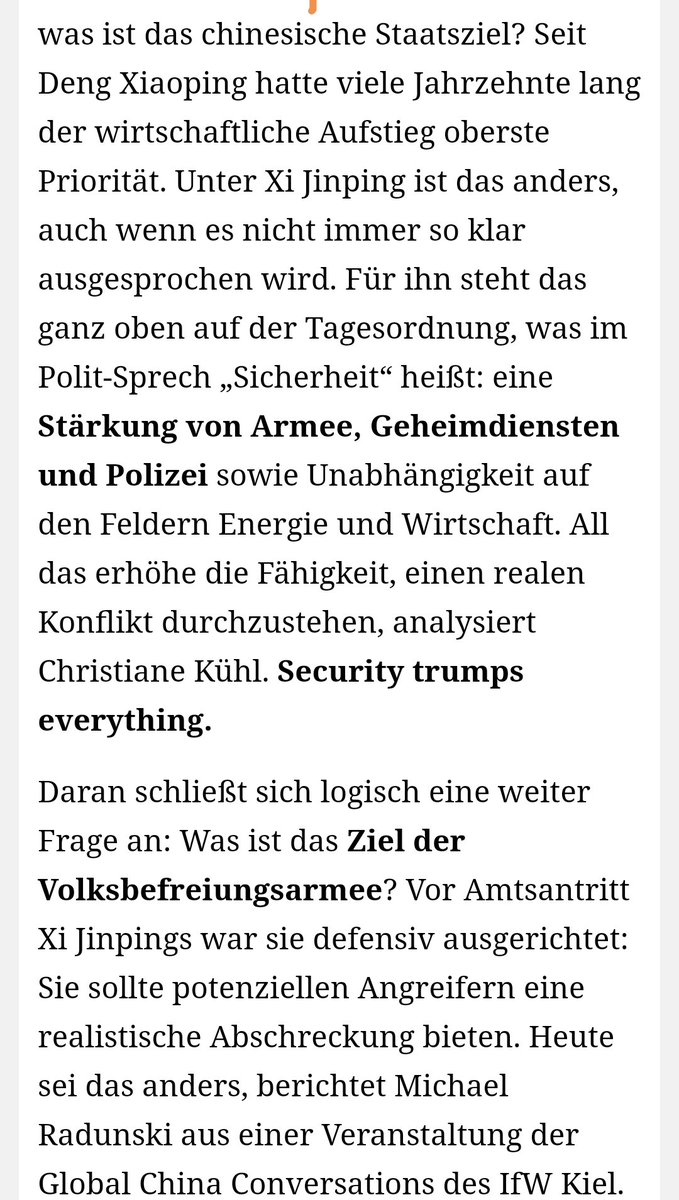 HaraldinChina's tweet photo. armselig was aus #ChinaTable geworden ist, das soll Analyse sein? China setze Sicherheit über Wirtschaft, ja dumm nur, dass die Chinesen das nicht erfahren, denn die Aufträge der KP and ihre 100 Millionen Mitglieder betonen dass Offenheit und Wirtschaft oberste Prio haben https://t.co/Syu2Vgcvwn