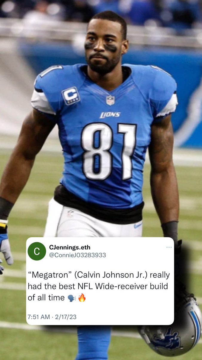 True or False? #Megatron #calvinJohnsonJr #lions #onepride