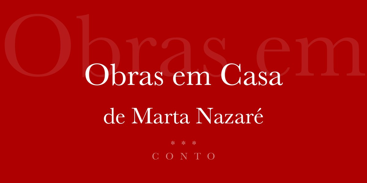 terrorempt's tweet photo. «Na sua dança cadavérica, os vermes enamorados contorciam-se num frenesim erótico, sobrevoados por uma mancha verde e azul a zumbir de imundice.» #contodeterror
- «Obras em Casa», conto de @Marta_Nazare
https://t.co/mtSzkesFkl https://t.co/qDAa5bLPp0