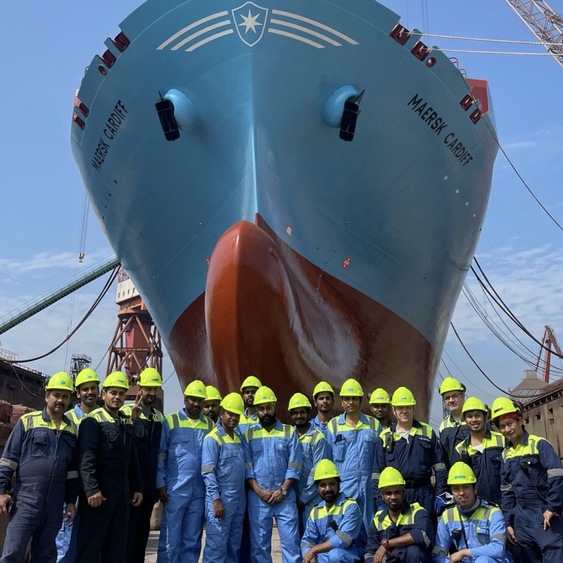 Maersk on Twitter "Capturing those special moments📸 Our Maersk Cardiff