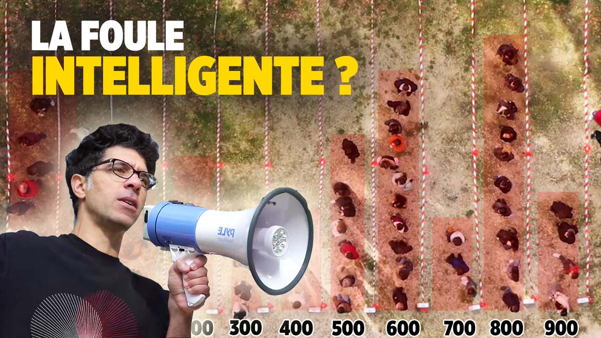 Nouvelle vidéo ! Je teste une méthode d'intelligence collective avec mes abonnés : youtu.be/YO2QqBLfmXM Et comme c'est le dernier épisode de la série 100X, je vous fais gagner 5 livres 'Fouloscopie' par tirage au sort. Un simple RT pour participer 🙂 Bonne vidéo !