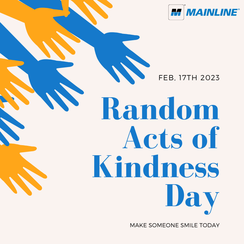 Today is Random Acts of Kindness Day! Today encourages you to lift someone up with your words or actions.😊

Always remember the smallest gestures can have the biggest impact!💙

#bekind #spreadjoy