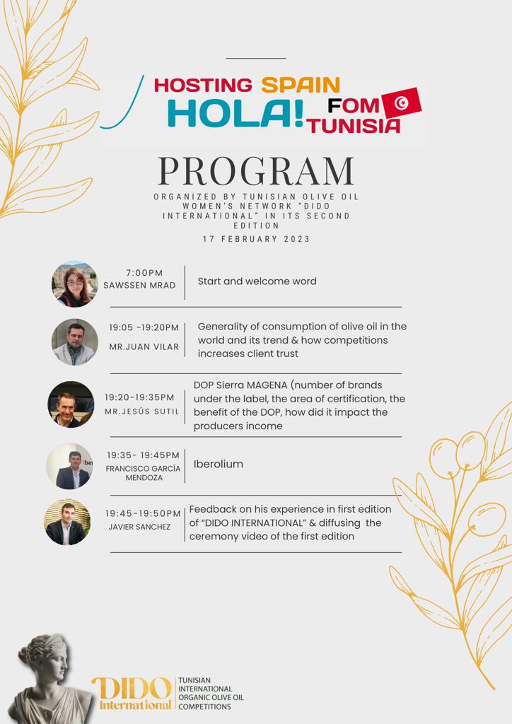 Esta tarde participamos en unas jornadas sobre olivar invitados por Tunisian Women Olive Oil Network de Túnez junto con <a href="/IberOleum/">Iber Oleum</a> y <a href="/vilar_hernandez/">Juan Vilar</a>  
Tod@s tenemos el objetivo de poner en valor el aceite virgen extra de cada territorio y país.