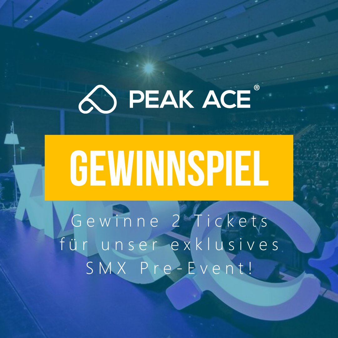 peakaceag's tweet photo. Aufgepasst! 🚨 Ihr habt jetzt die Chance, zwei Tickets für unser exklusives SMX-Pre-Event am 14.03. in München zu gewinnen - Dinner &amp; Drinks inklusive! Ihr möchtet wissen, wo und wie ihr teilnehmen könnt? Hier geht’s zum Gewinnspiel auf Instagram: https://t.co/tkapX9BVYS https://t.co/gbPcPbcfRy