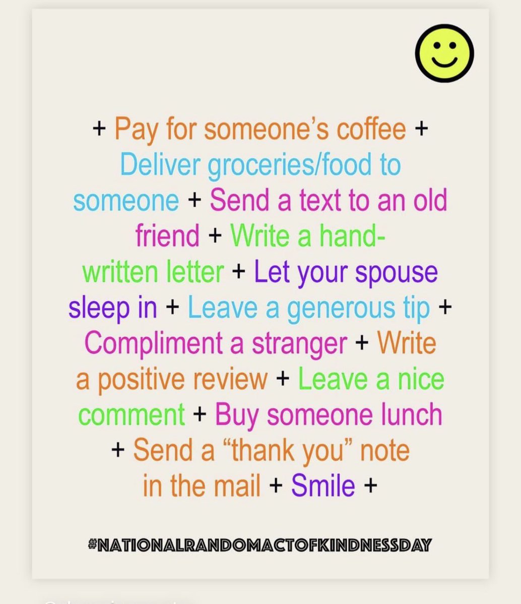 Random Acts of Kindness Day! #WEAreLakota ⁦@Freedom_Lakota⁩ 
#RiseandShine