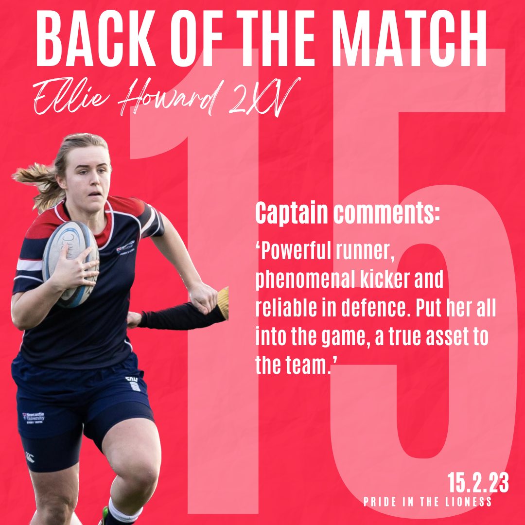 Our players of the match from double #WinningWednesday 💪💪
#prideinthelioness #nuwrfc