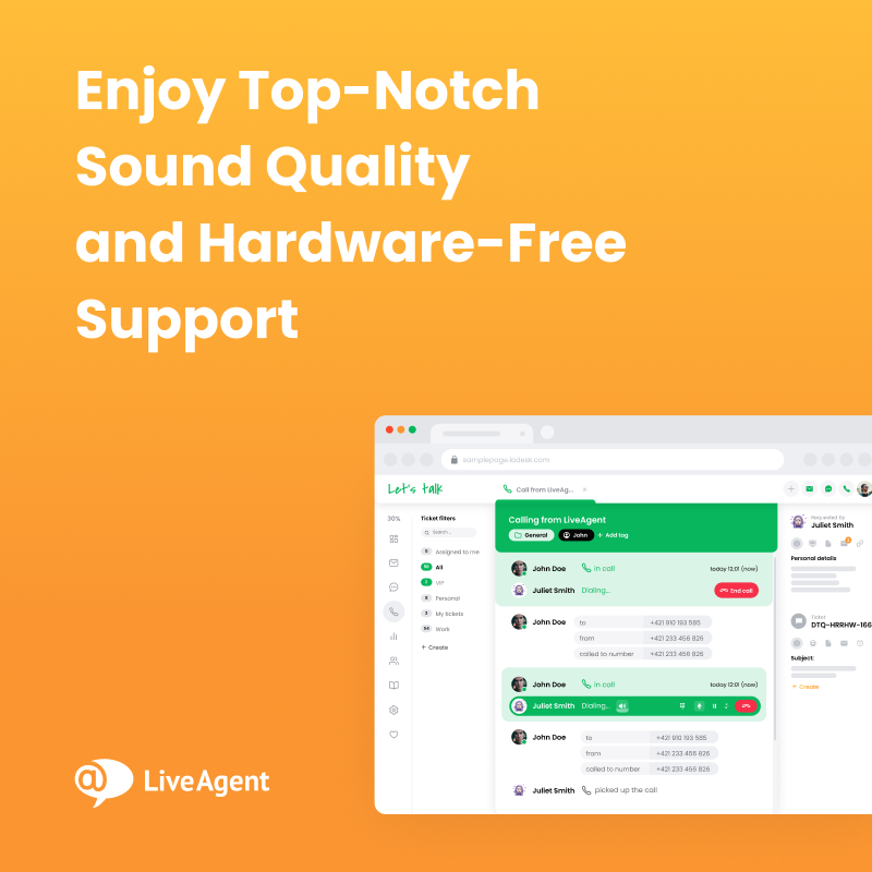 LiveAgent's tweet photo. Tired of using multiple tools for customer support? 

🚀 @LiveAgent streamlines all your support channels in one place, making it easy to manage inquiries, resolve issues and boost sales. 

✅ Start your 30-day free trial now! No credit card required.
