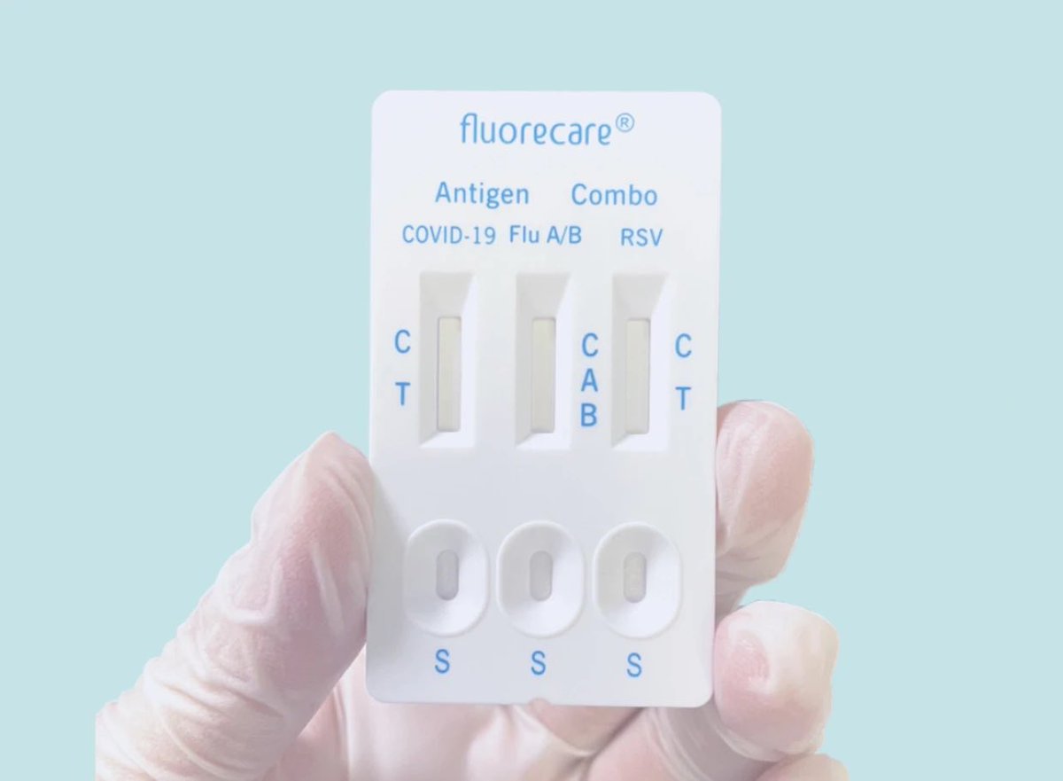 PhunQuiz's tweet photo. Bits and Pieces:

The FDA has granted emergency use authorization for a triple Covid/Flu/RSV screening test. The novel molecular diagnostic combination test for SARS-CoV-2, influenza A and B, and respiratory syncytial virus (made by Becton-Dickinson) is an “at-home” test. https://t.co/a3D4cEkMnE