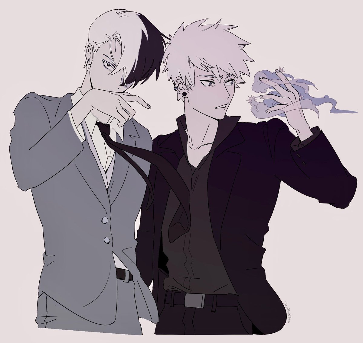「request. bakutodo in suits 」|jortsのイラスト