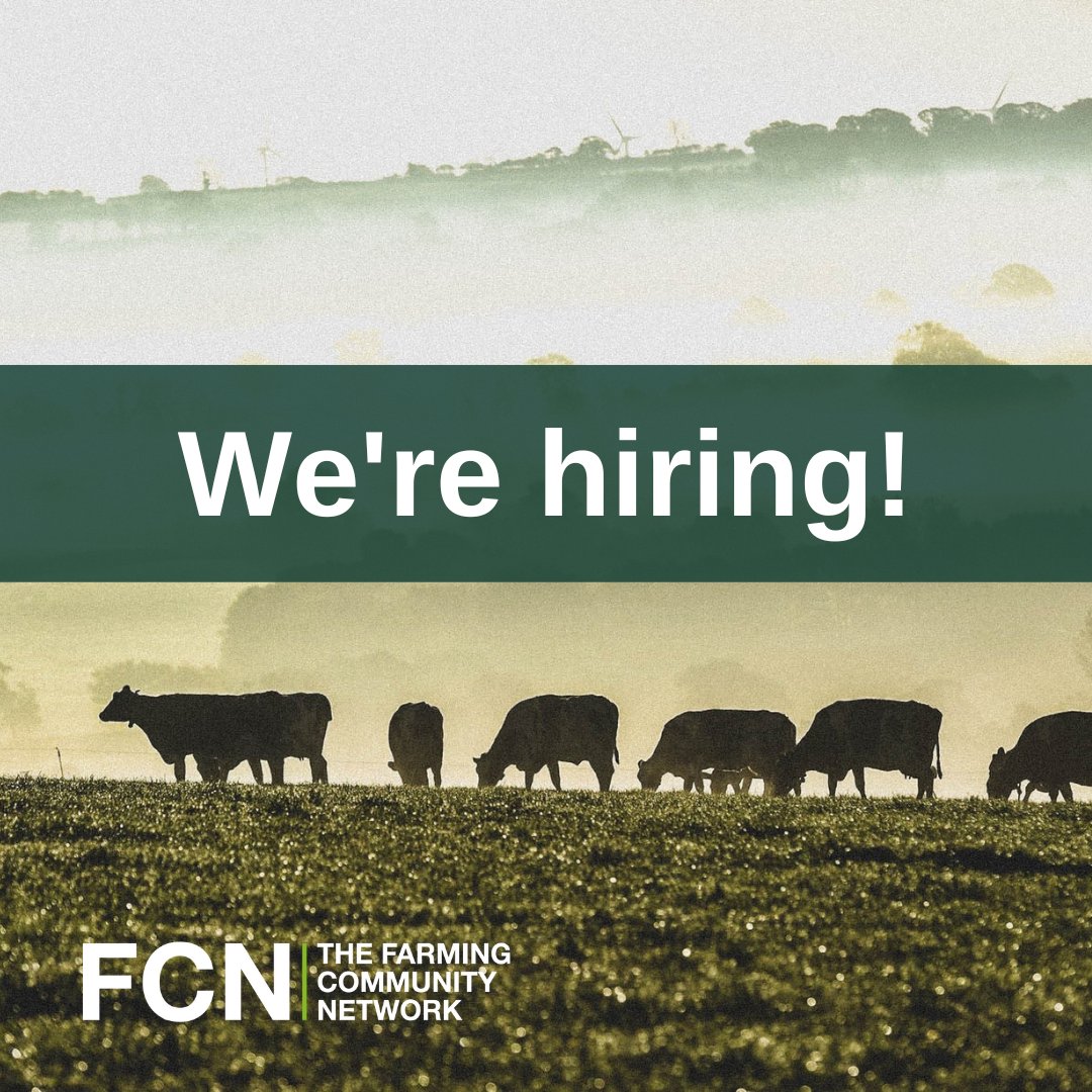The Farming Community Network on Twitter "We are recruiting a part
