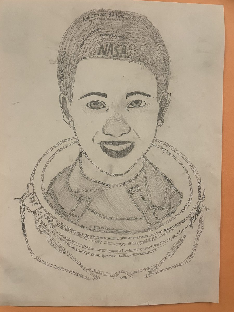 KwaterskaAgatha's tweet photo. Welcome to our Black History Month gallery walk @TecumsehHDSB. Our grade 8’s did an outstanding job creating these stunning biography portraits of individuals who became our hero’s. 👀 closely and you will learn ALL about them! ❤️ ❤️ https://t.co/lVNt2CswbN