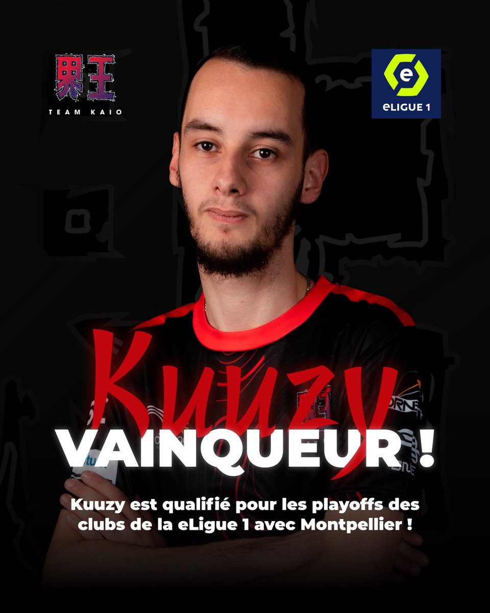 Tous derrière @KaioKuuzy ⚽🏆

Notre joueur FIFA s'est qualifié pour les playoffs de la @eLigue1UberEats en Poule 1 avec Montpellier.

Prochain RDV ce soir à 19h ! 

Plus d'infos sur la compétition 👇 open.eligue1.com