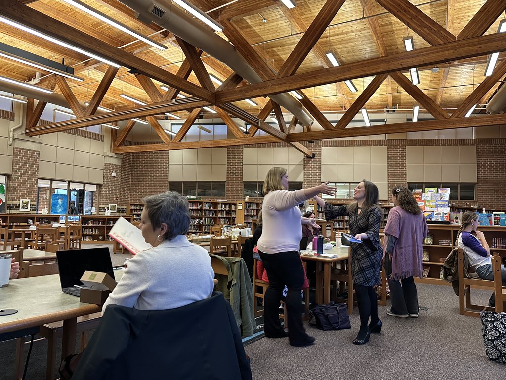 bfoxtohickon's tweet photo. Professional Development with the library Department today. #CBSD @CBLibraries #FunCrowd https://t.co/HSZJWelYhu