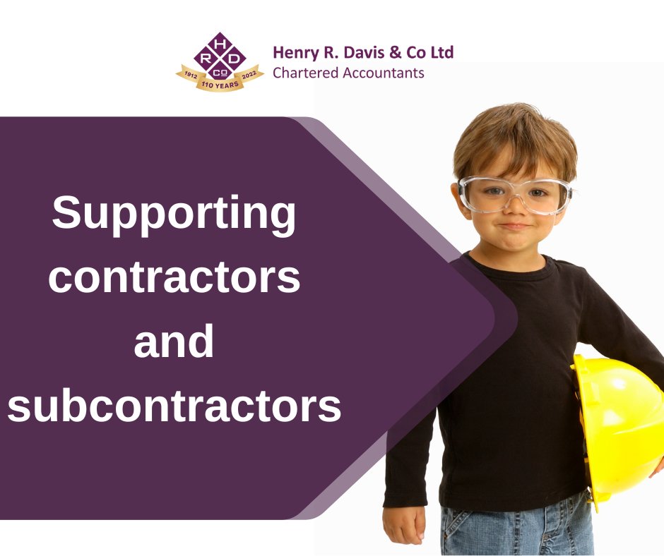 We offer financial support to contractors and subcontractors.

Services include #CIS/self assessment, #tax return services, consultancy, #VATreturns, construction accounting, #payroll and #bookkeeping.

Call us on 01244 831277.

#AccountantsNorthWales #CIS #LocalAccountants