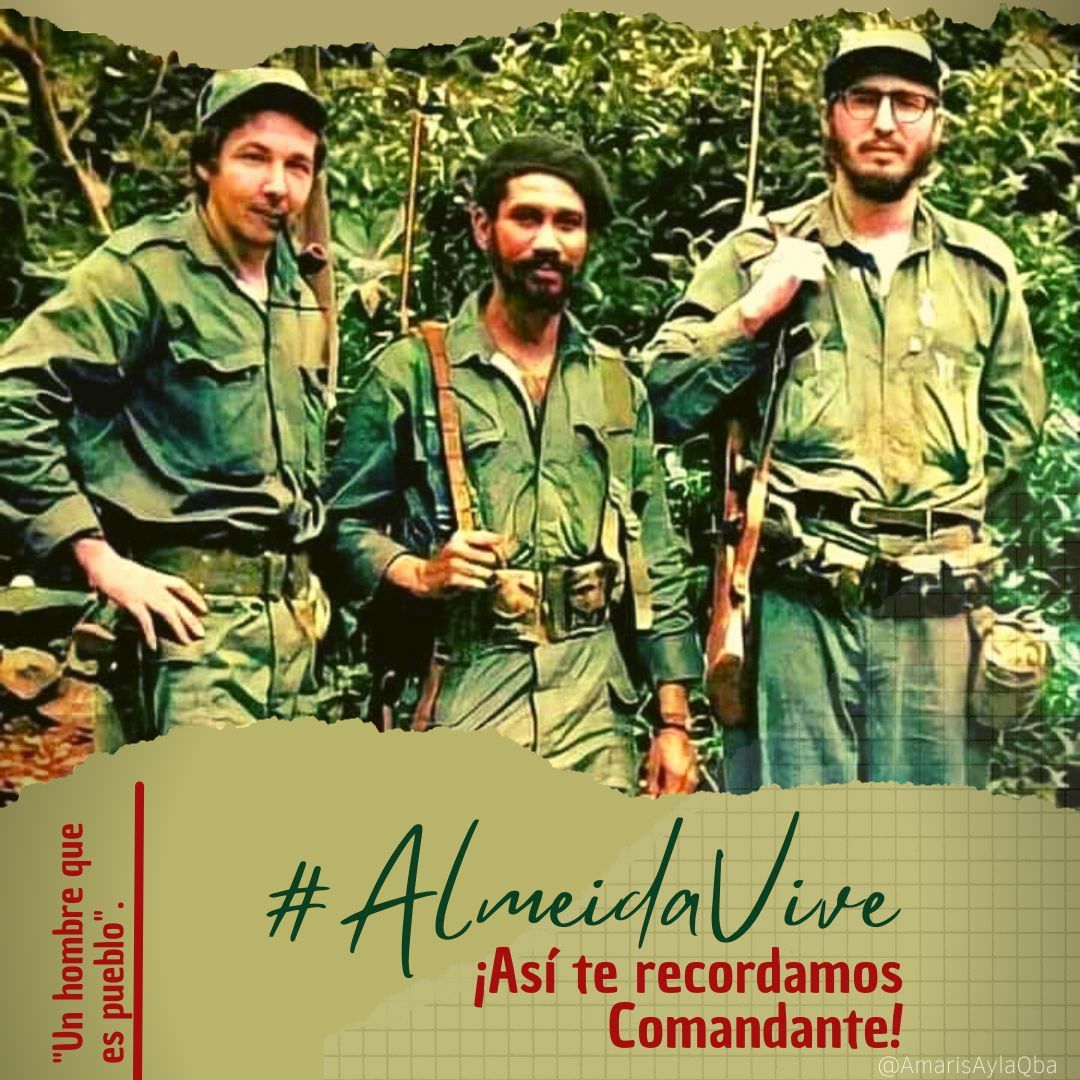 Hoy como ayer en Cuba: "¡Aquí no se rinde nadie!"

Today like yesterday in Cuba: "Here nobody gives up!"

#AlmeidaVive
#CubaViveEnSuHistoria 
#Cuba 🇨🇺