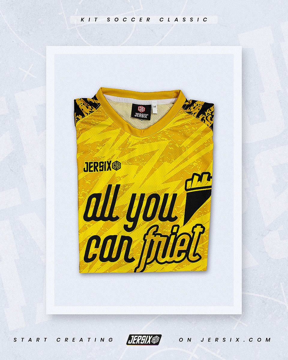 Made using our configurator on Jersix.com. 
One of many examples of how we can take an idea or a digital design and turn it into reality in the best possible way. ⚡️🔥