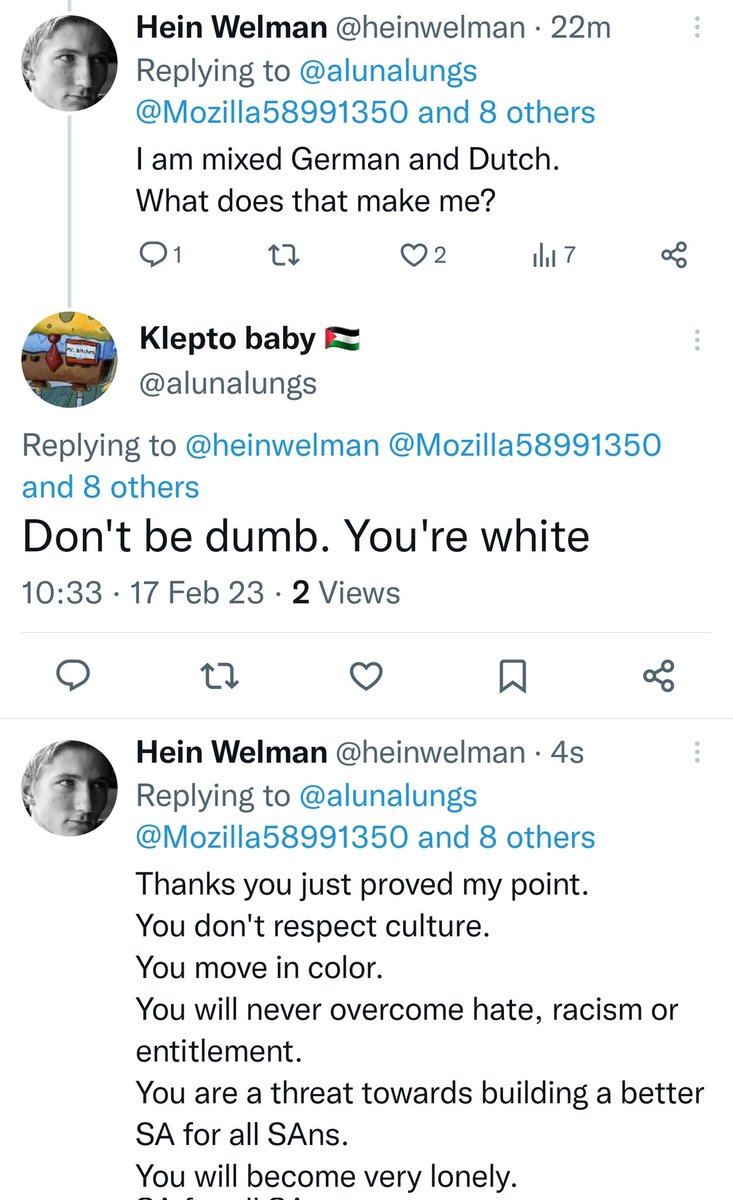 HeinzZzA's tweet photo. To all my fellow SAns with an interest in building a SA for all SAns.
This is the reason why many will unfortunately be labelled.
ID them, isolate them and expose them.
#VoetsekEFF is of great "help" to ID them for us.
Let's rise above this... https://t.co/liDH6bYBvx