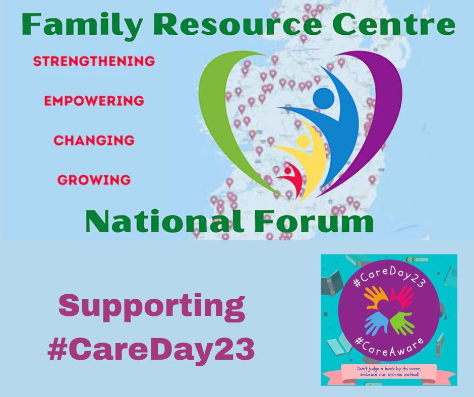 We are supporting  #CareDay23. A celebration of children & young people with care experience. 
This years theme- 
‘Don’t judge a book by its cover, embrace our stories instead!’ #CareAware #FamilyResourceIRL