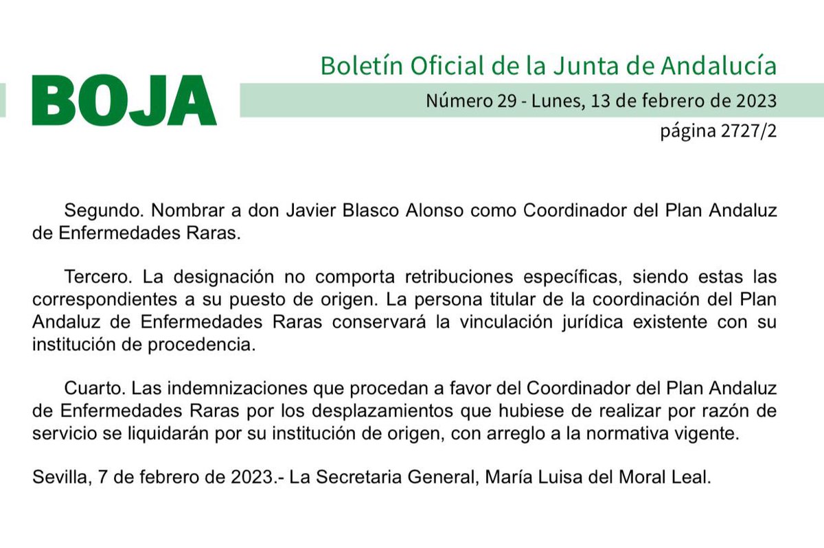 pelendinez's tweet photo. #SuperContento doy un #FFPaciente hoy a la @saludand y al @HRegionalMalaga por nombrar oficialmente coordinador del #PlanAndaluzEnfermedadesRaras al Dr Javier Blasco Alonso!
El mejor embajador que se podía tener para las #EnfermedadesRaras.
Javi, amigo, lo harás genial! #Orgullo https://t.co/BuUeq6KWXw