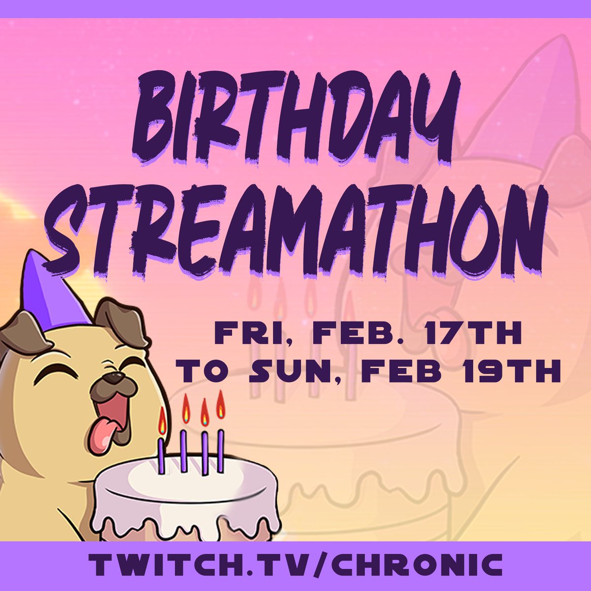 DirectorChronic's tweet photo. 🎂 BIRTHDAY STREAMATHON TODAY @ 12PM ET! 🎂

@DeadByBHVR nothing would *kill* this full-time DBD content creator more than a very special gift this year. Would be stoked to have you visit our amazing community! #ShirtMySurvivor #IntoTheFog #DeadbyDaylight

https://t.co/RxVJ8d26a2 https://t.co/ox0pJSYQMX