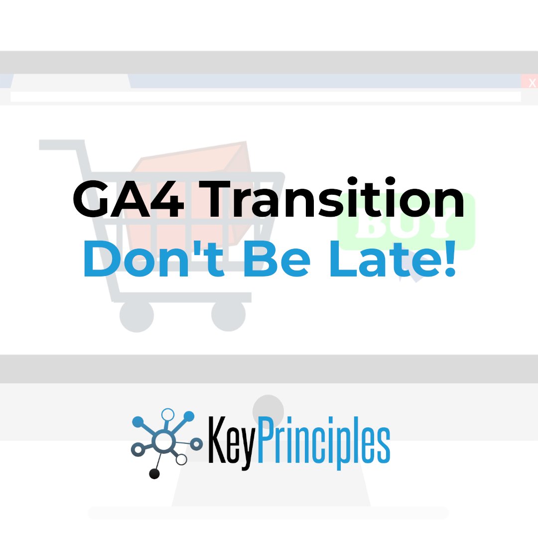 KeyPrinciples's tweet image. ⏱️ Don’t be late! The transition to GA4 is fast approaching and so many companies will be receiving inaccurate conversion data after the transition.
Contact our team if you need help setting up your conversion actions accurately - keyprinciples.co.uk/contact/
#DigitalMarketing #GA4