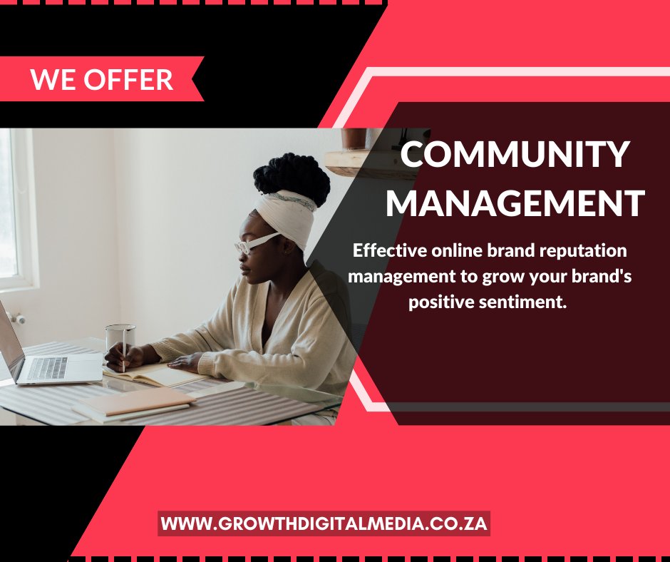 Need help with community management? With GDM, your brand's reputation will have a great positive sentiment. 
#communitymanagement #brand #brandreputation #positivesentiment #digitalmarketing #growthdigitalmedia