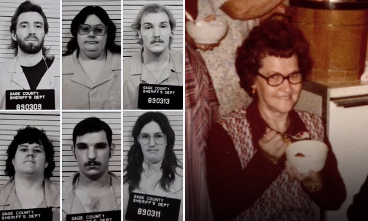 AboutToGetWeird's tweet photo. Episode 24: The Beatrice Six. As promised, here is the wild and tragic story of the Beatrice Six. This true crime case has a seriously shocking twist, and is still playing on my mind months after I first heard about it 💔

Spotify: https://t.co/keBf58aB2t https://t.co/zTV0K6OzTC