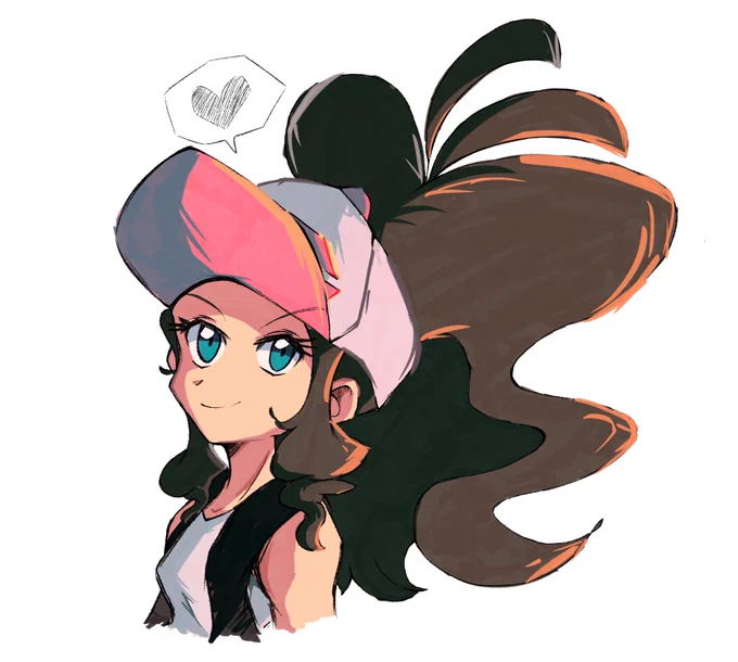 also the color palette they shade takina's hair is sorta like how i like to shade hilda's hair, specifically the highlights 