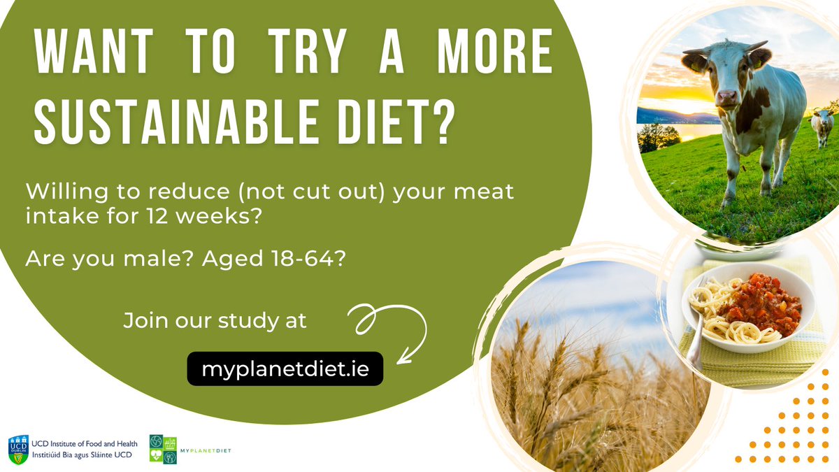 LAST CALL! 📣 📣 Last chance to be part of the MyPlanetDiet study and find a more sustainable diet for you 🌎🌳 If you want to be part of the solution, get involved here 👉 bit.ly/3Ipz3CI